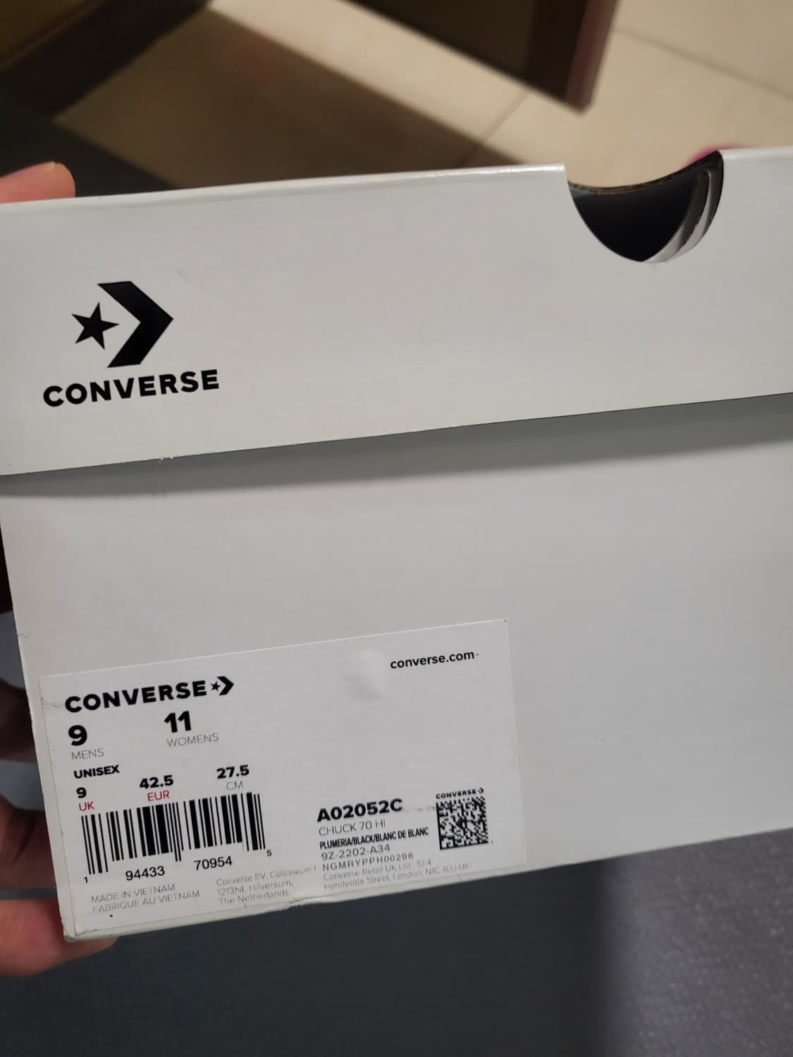 컨버스 x 스투시 척 70 하이 플루메리아 핑크 275 상품이미지9