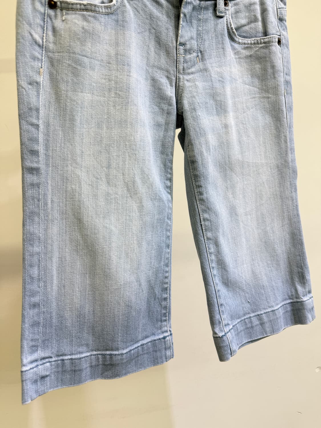 7 FOR ALL MANKIND (Made in USA)데님 카프리팬츠 상품이미지3