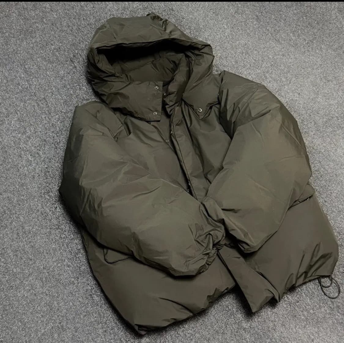 자바나스 덕다운 푸퍼 블랙카키패딩 M 상품이미지2