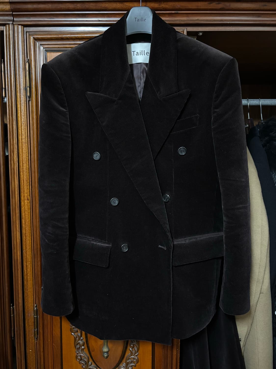 타일레/ARMAND TAILORED 자켓/다크 브라운 상품이미지9