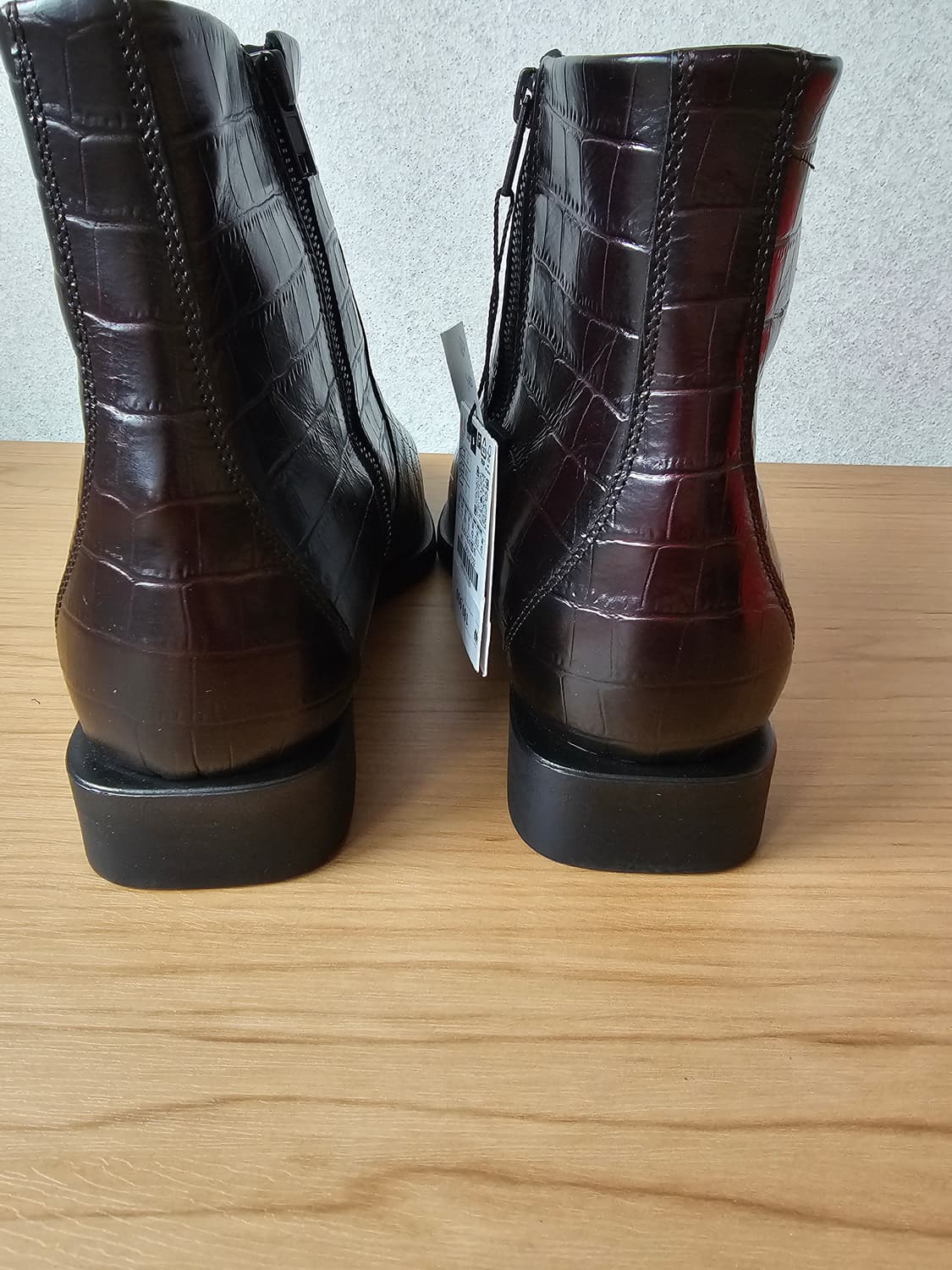 새상품 자라 컬렉션 가죽 브라운 부츠(290) 상품이미지5