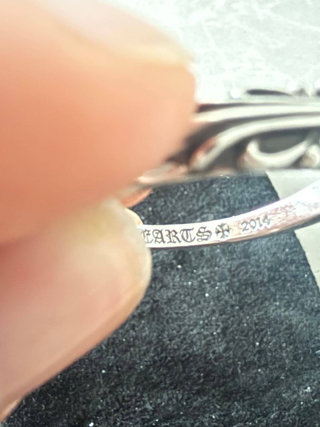 크롬하츠 베이비플로랄 링 us8.5 상품이미지3