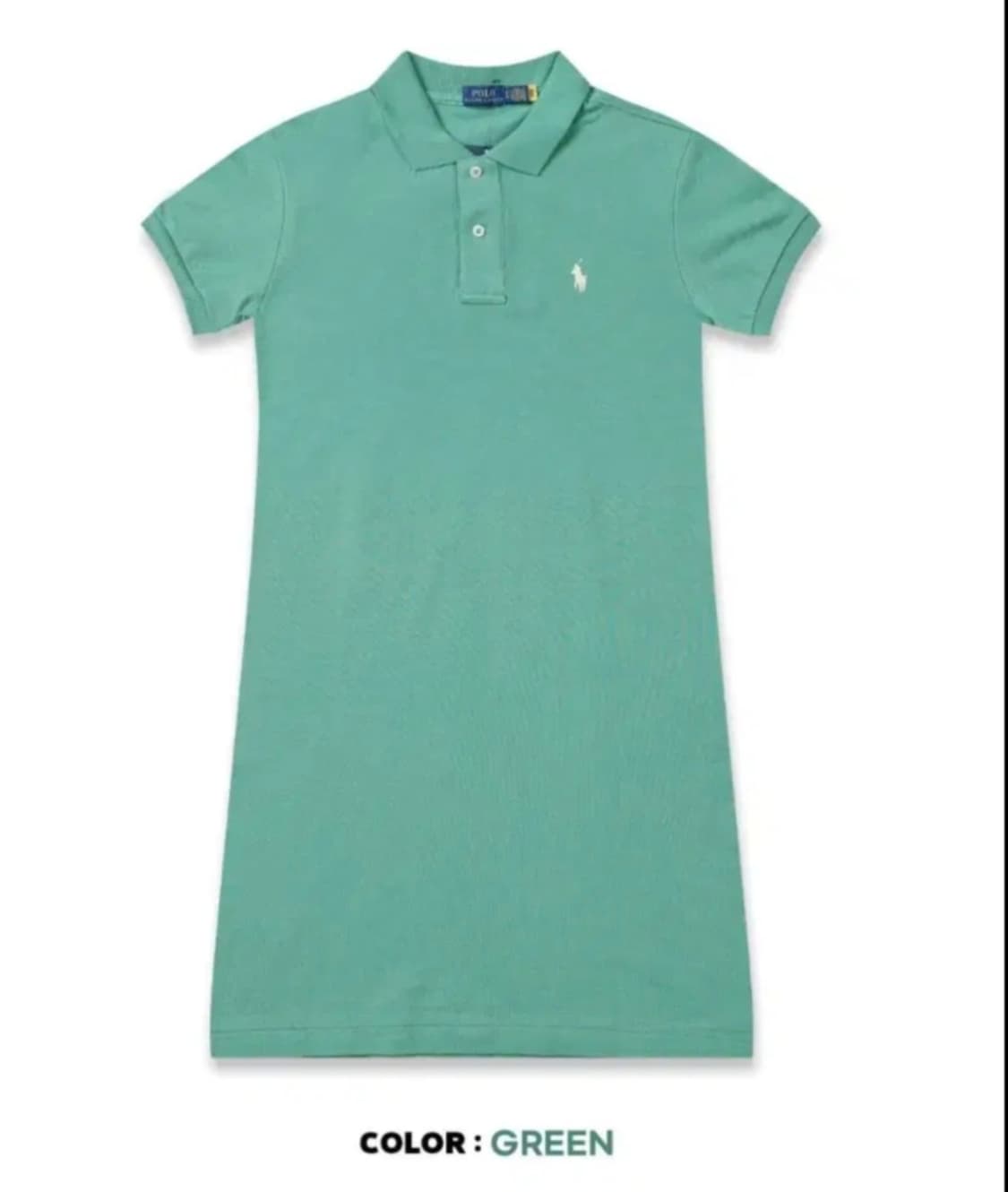 폴로 피케 pk 반팔 원피스 새상품 xs 상품이미지2
