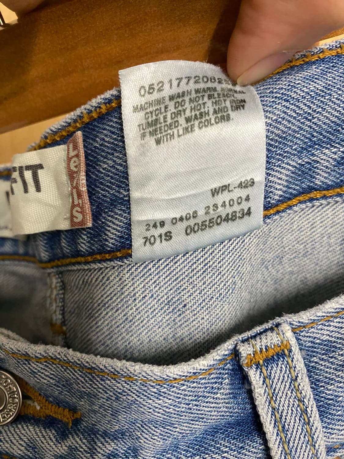 00's LEVI'S 550 denim pants 2000년대 리바이스 상품이미지10