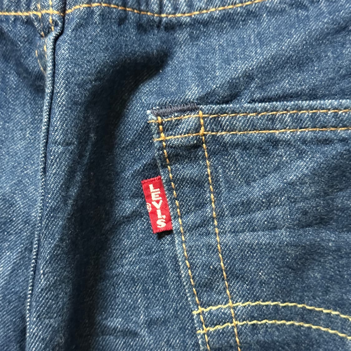 리바이스 오리지널 프리미엄 502 레더탭 데님 팬츠 상품이미지5