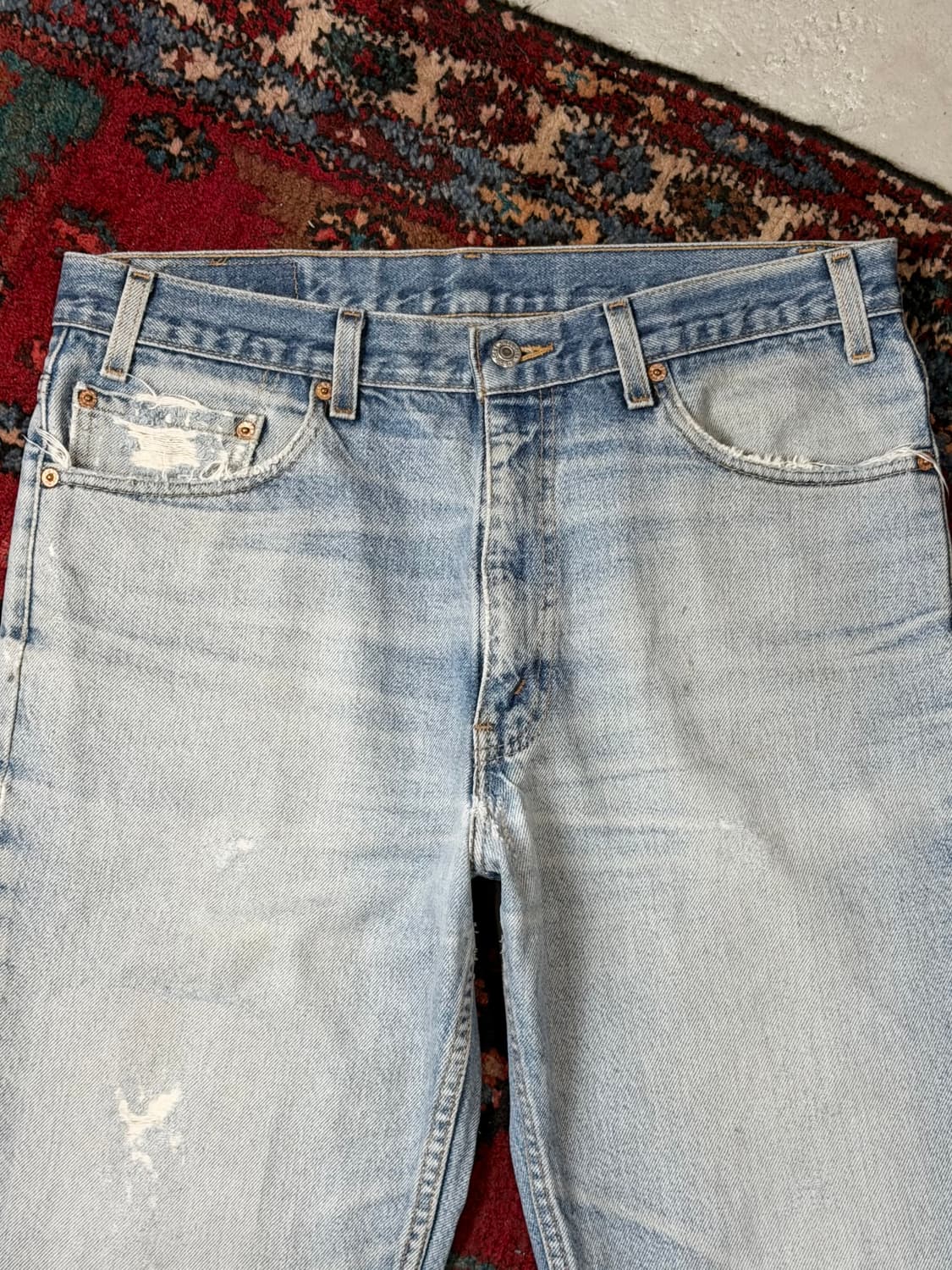 90's USA Made 빈티지 리바이스 517 부츠컷 상품이미지5