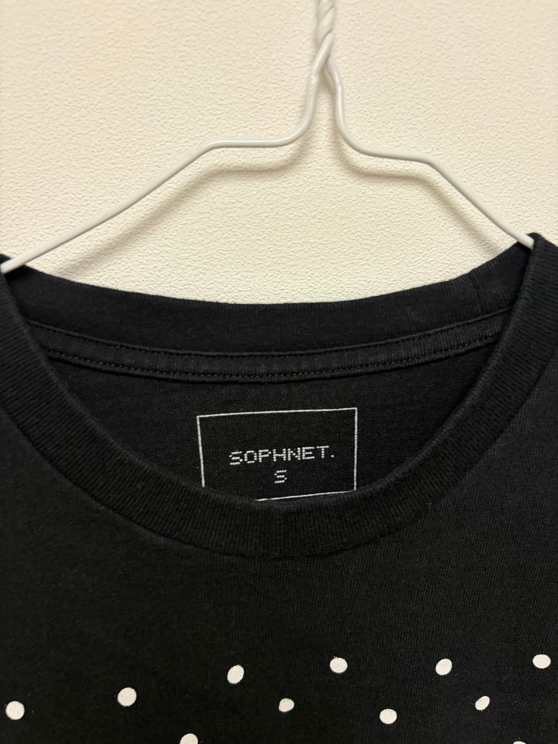 소프넷 도트 반팔 티셔트 상품이미지3