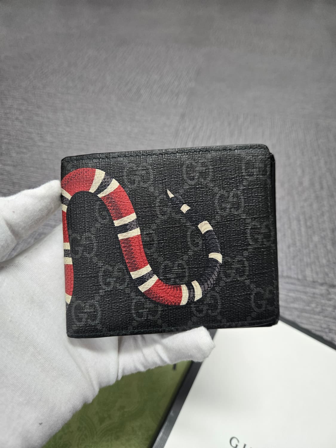 [특가][정품]구찌 킹스네이크 반지갑 상품이미지2