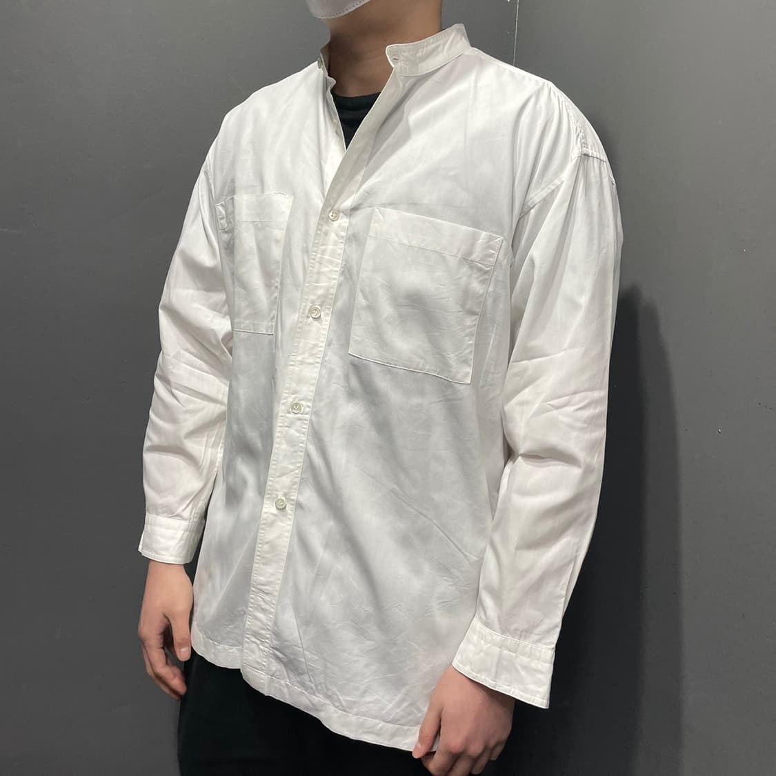 이세이미야케 아카이브 차이나셔츠 상품이미지1