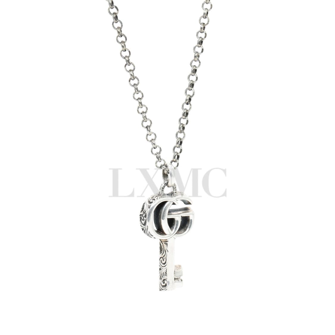 구찌 더블 G 키 목걸이 열쇠 실버 네크리스 627757 상품이미지5