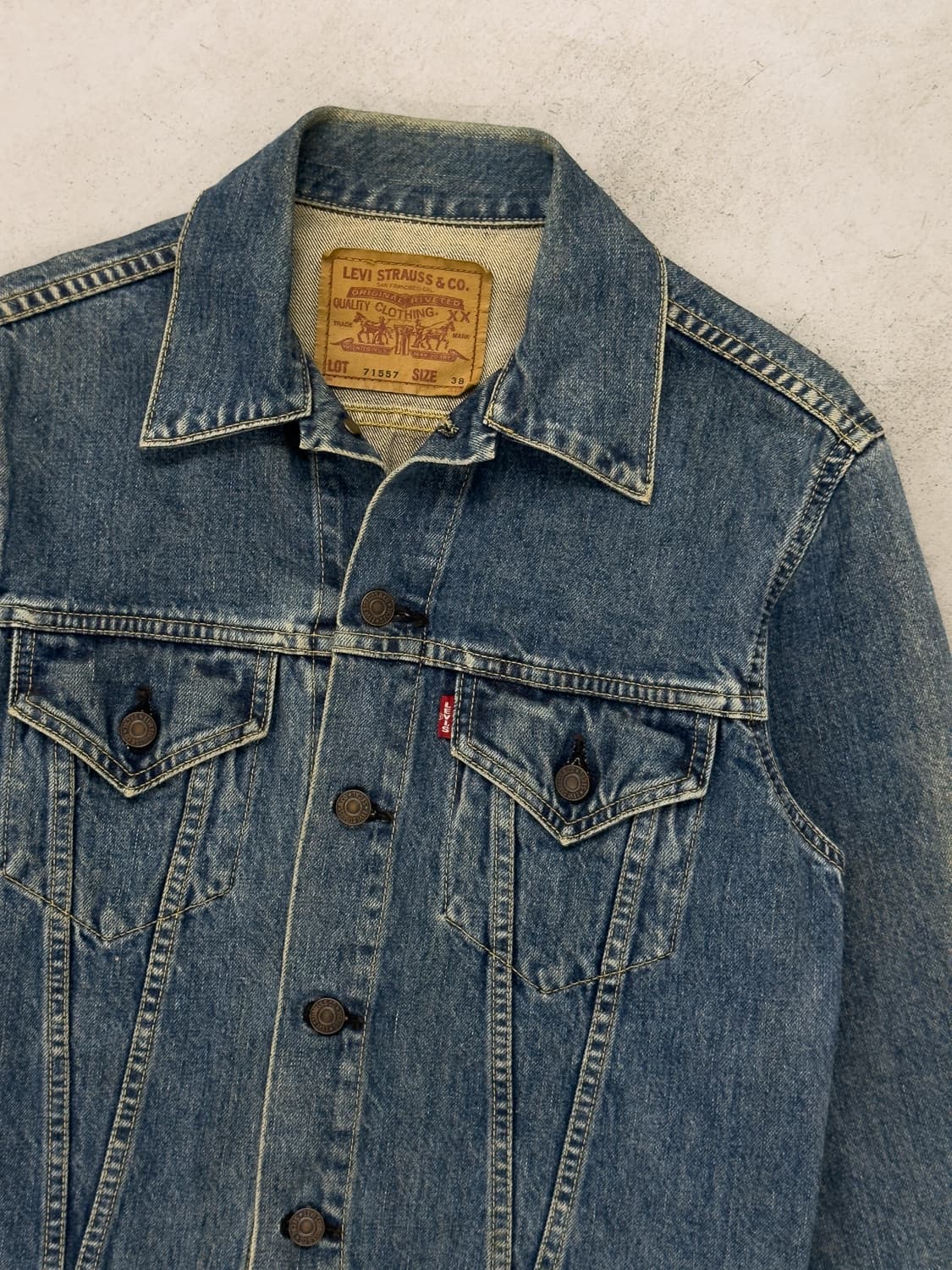 LVC 리바이스 빈티지 클로딩 데님 트러커 자켓 상품이미지2