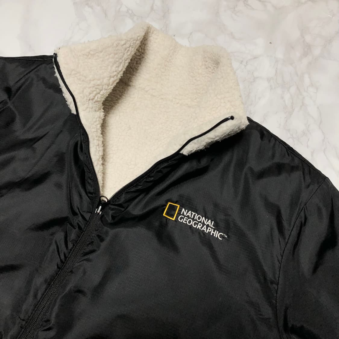 네셔널지오그래픽 자켓 양면 남성용 후리스 상품이미지2
