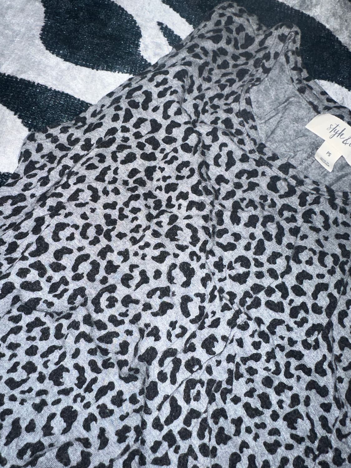 갸루빈티지 오네갸루 갸루호피 원피스 팝갸루 호피갸루 블랙갸루 상품이미지1