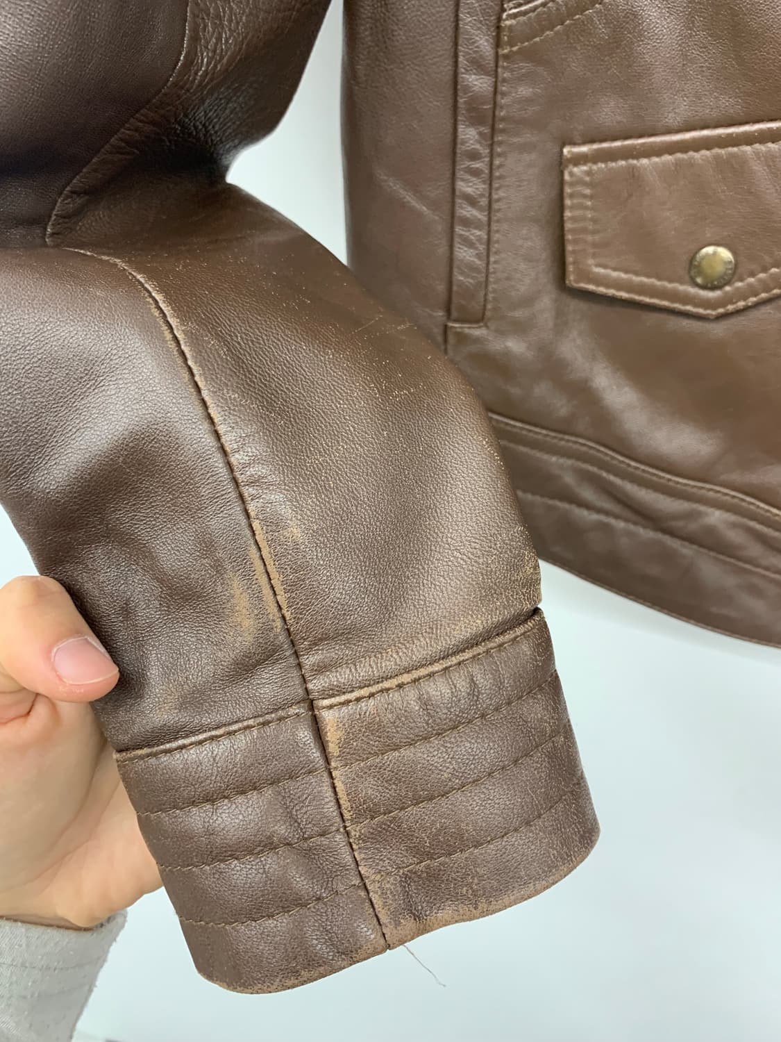 Anovella 램스킨 레더자켓 상품이미지6