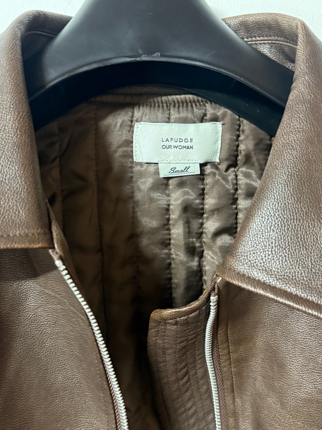 라퍼지포우먼 buffing leather 가죽 블루종 S 상품이미지5