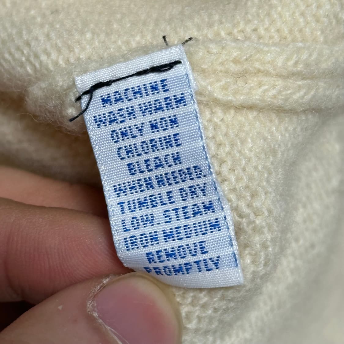 M 폴로랄프로렌 울 브이넥 케이블 니트 상품이미지5