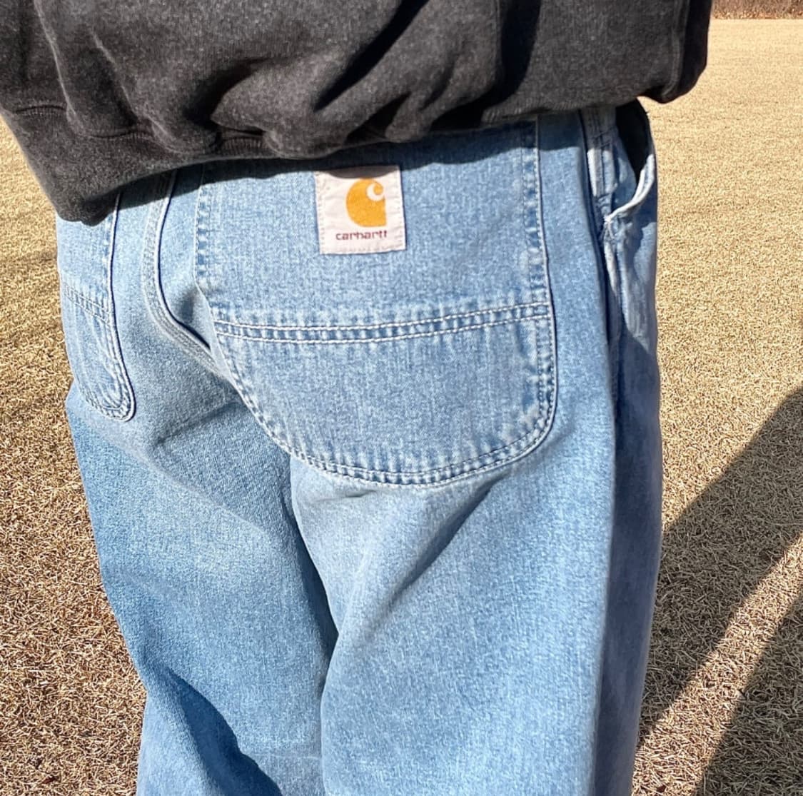 칼하트윕 노르코 블루 데님 심플 팬츠 32사이즈 상품이미지1
