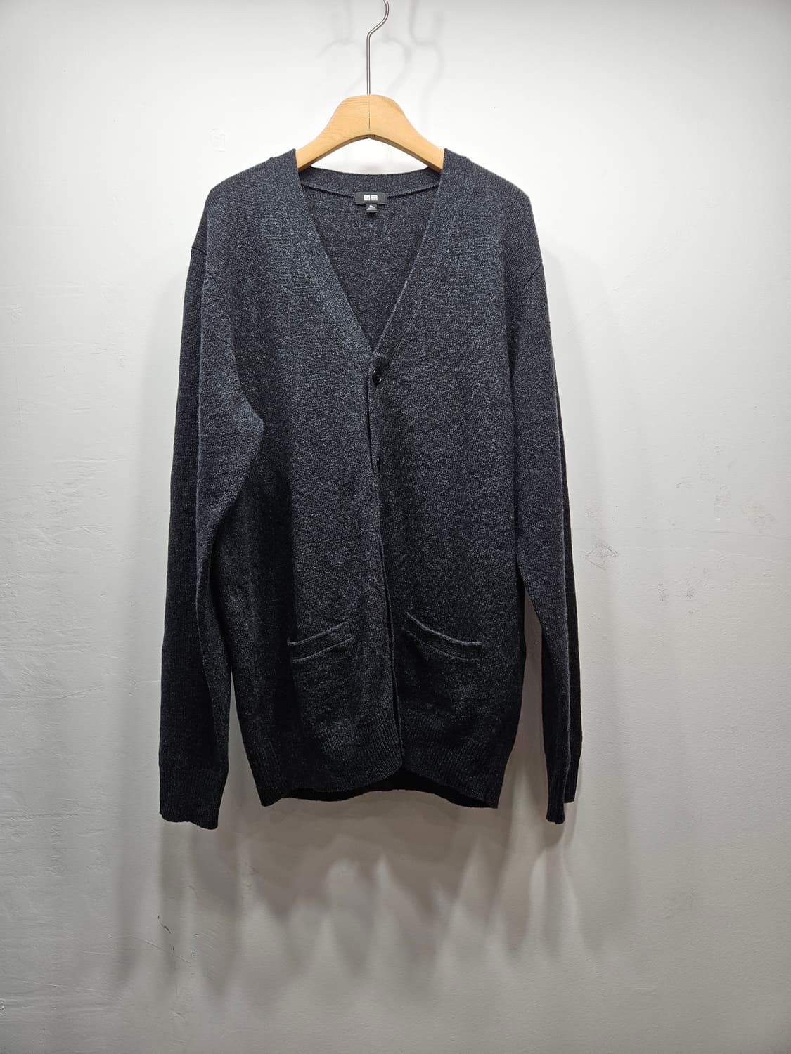 유니클로(UNIQLO) 모100% 가디건 XL  상품이미지1