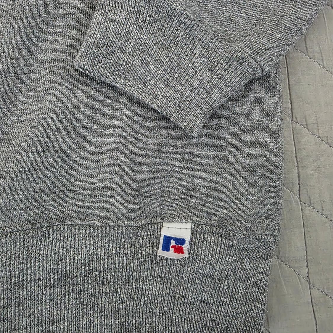 [XL] 80s 빈티지 러셀 애슬레틱 퍼듀 보일러메이커 맨투맨 그레이 상품이미지5