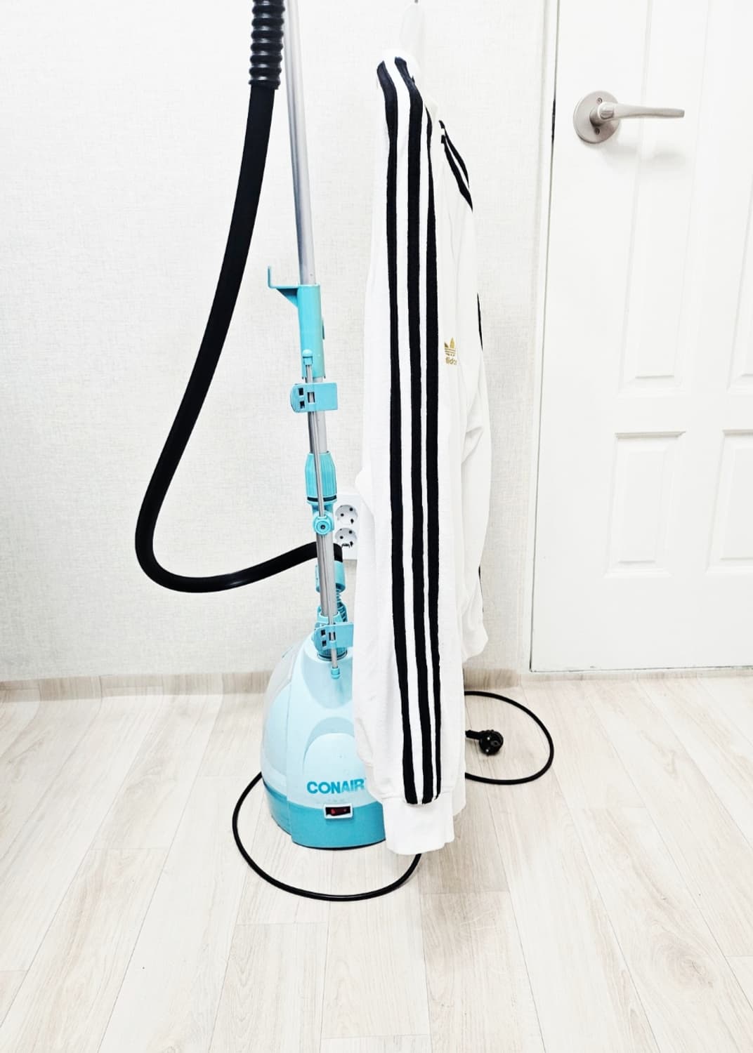 (110~115)2XL우주매물아디다스슈퍼스타벨루어금장자수[흰검]트랙탑져지 상품이미지6