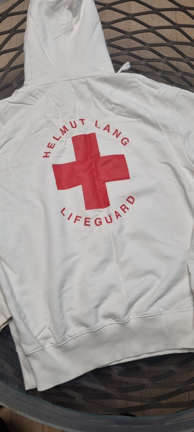 HELMUT LANG "HELMUT SAVED ME" 후디 M사이즈 상품이미지5