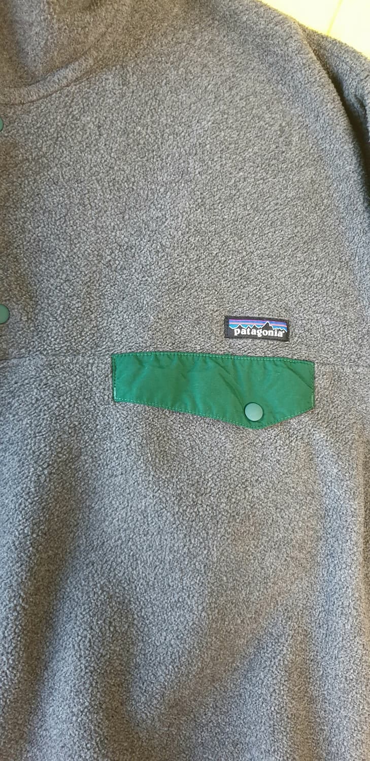 파타고니아 헤비웨이트 신칠라 풀오버 니켈 헌터그린 L 상품이미지4