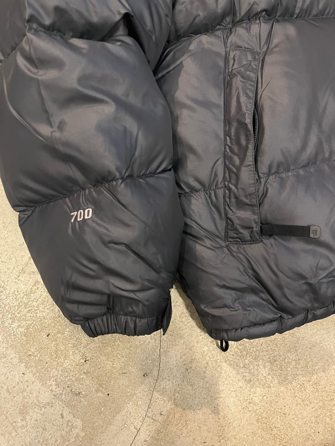 빈티지 노스페이스 눕시 700 차콜 상품이미지3