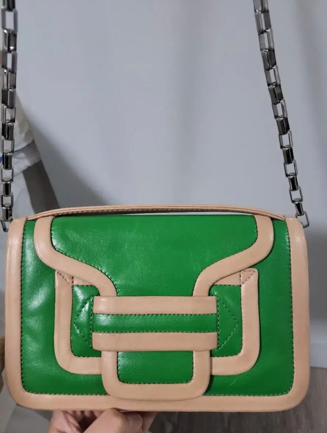 피에르 아르디 알파 핸드백 그린 상품이미지1