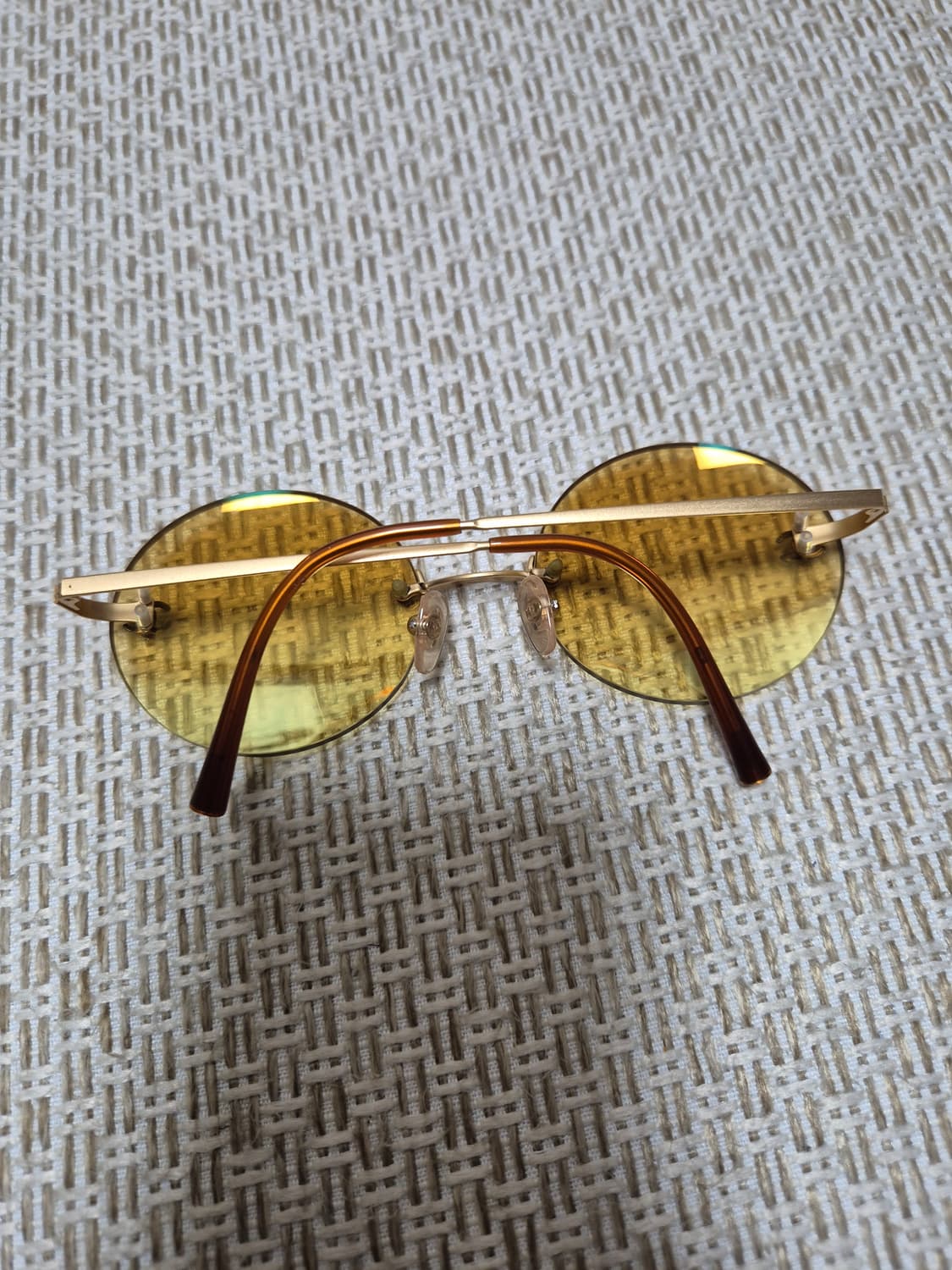 (정품) 샤넬 틴트 선글라스 옐로우 금장 선글라스 무테선글라스 상품이미지7