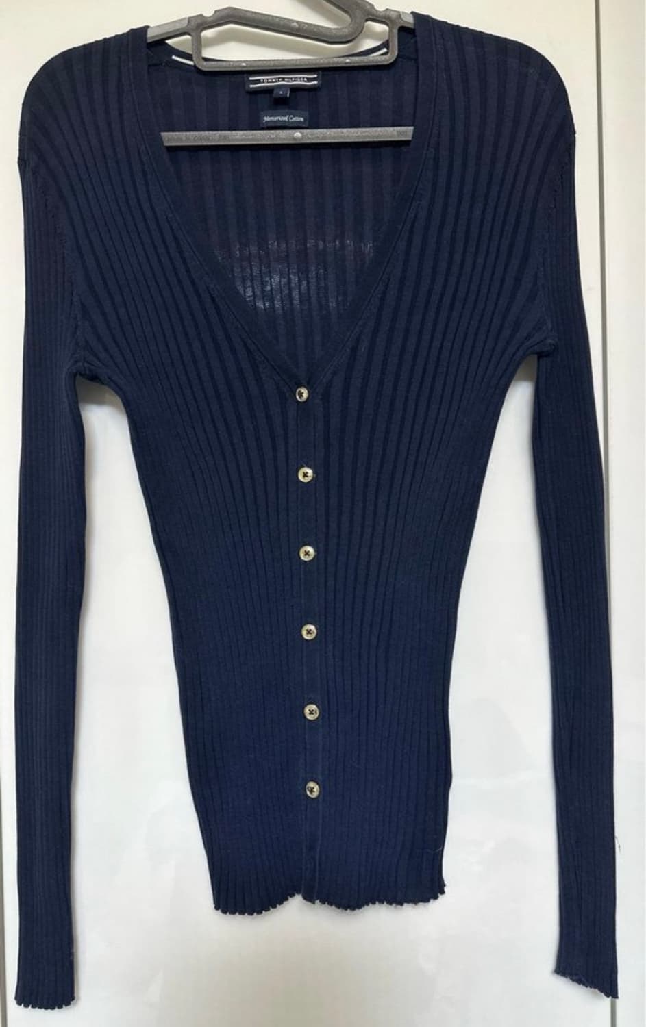 타미힐피거 네이비 가디건 골드버튼 상품이미지2