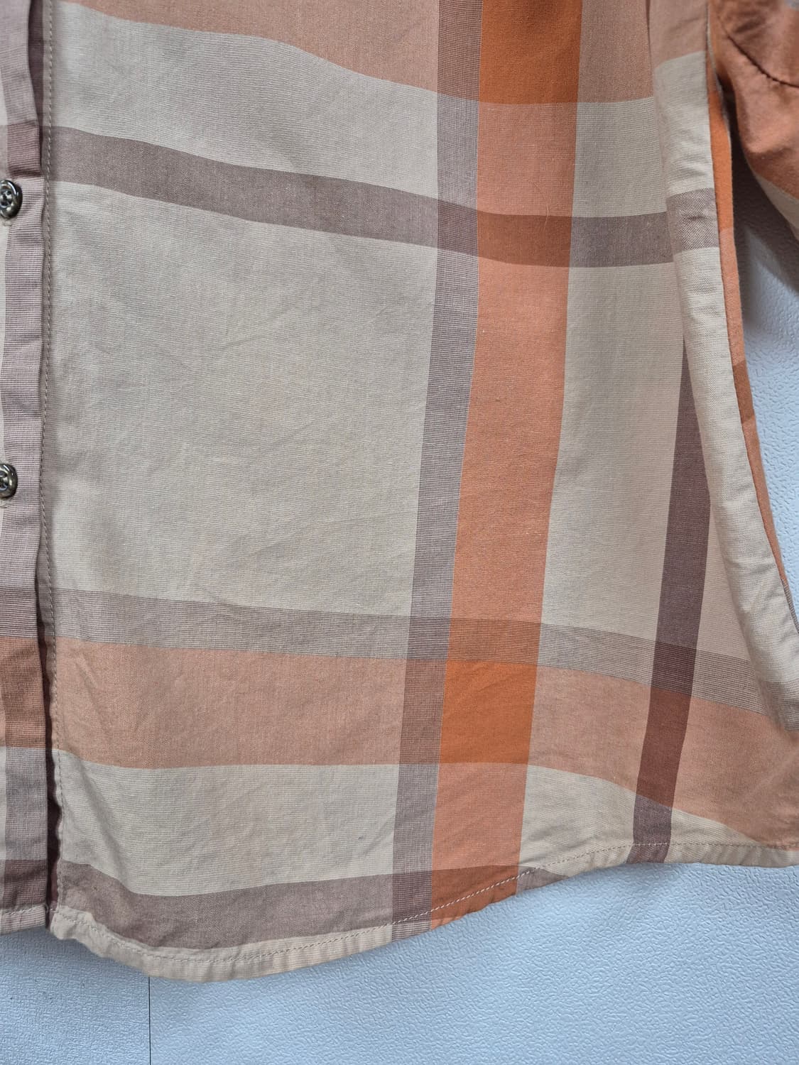 체크 루즈 블라우스 상품이미지8