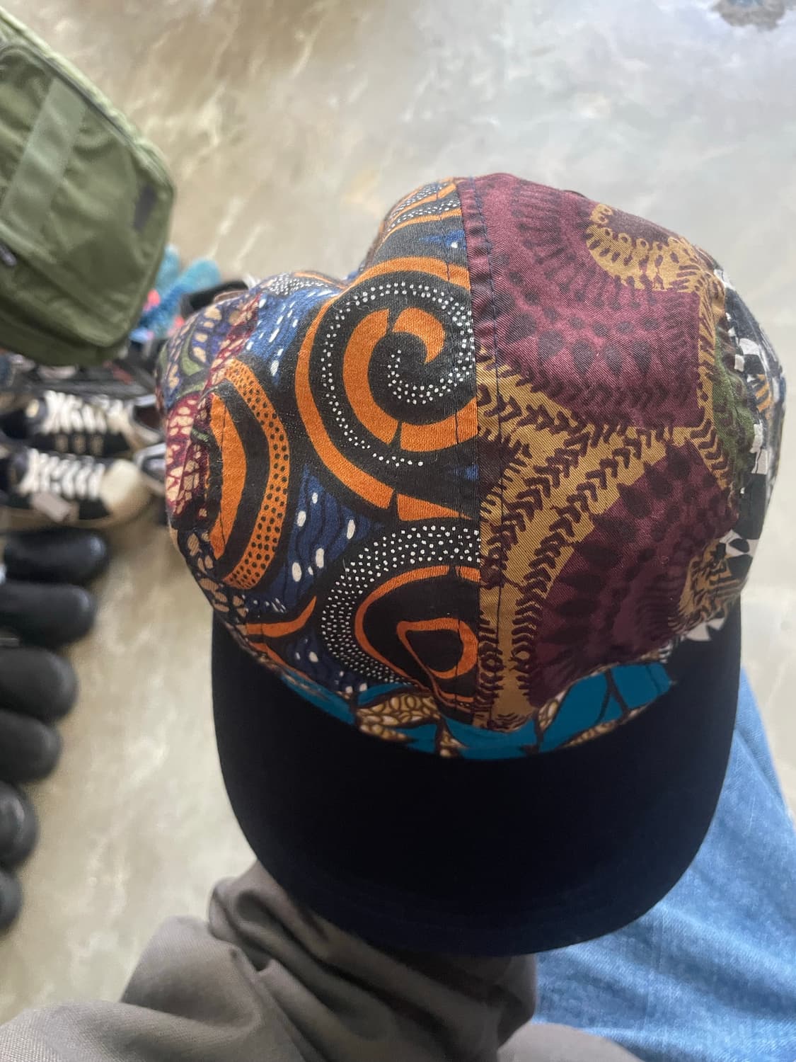 빔즈 패턴 캠프캡 상품이미지6