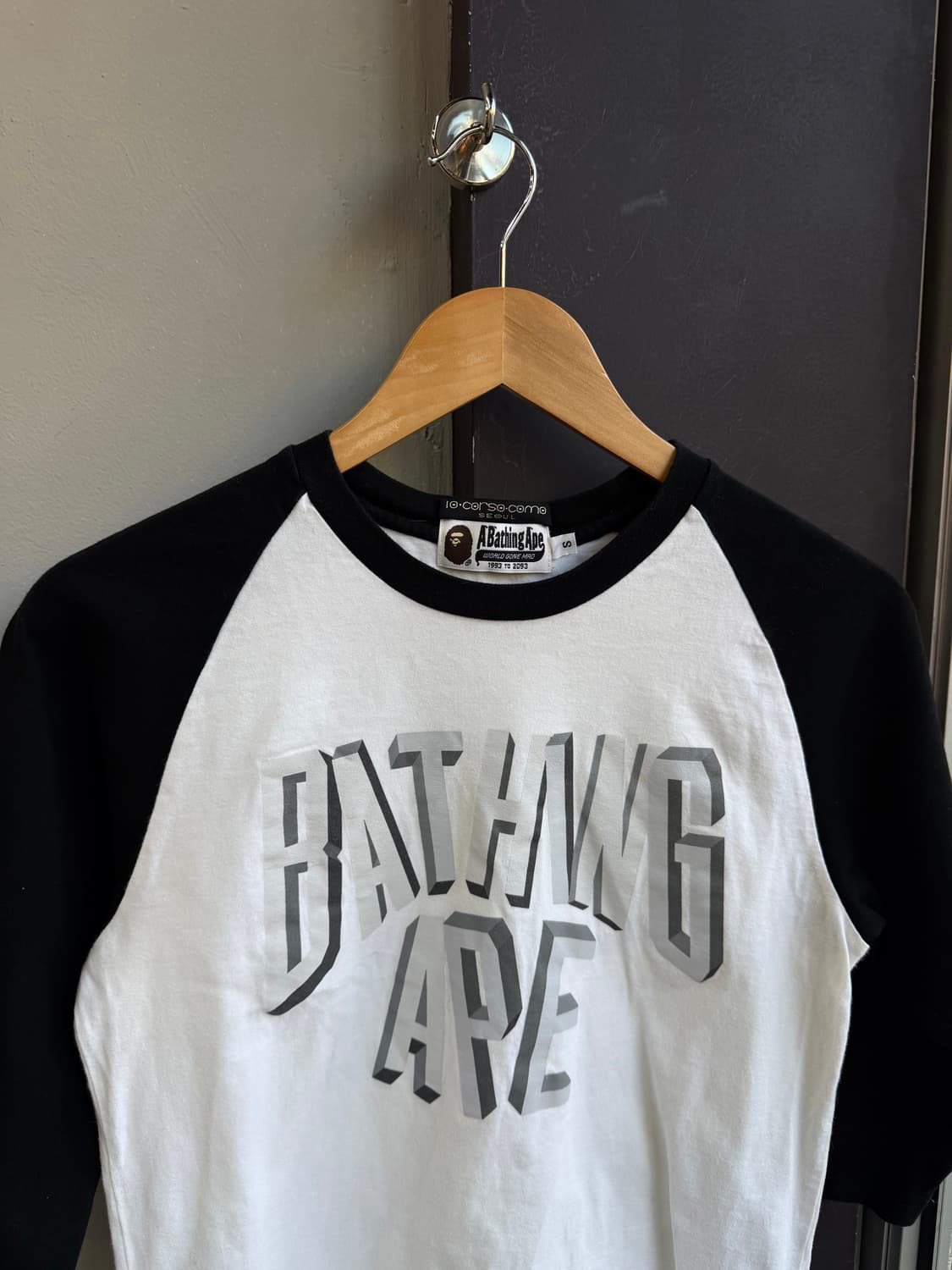 S/ 베이프 레글런 7부 라운드 반팔 상품이미지3