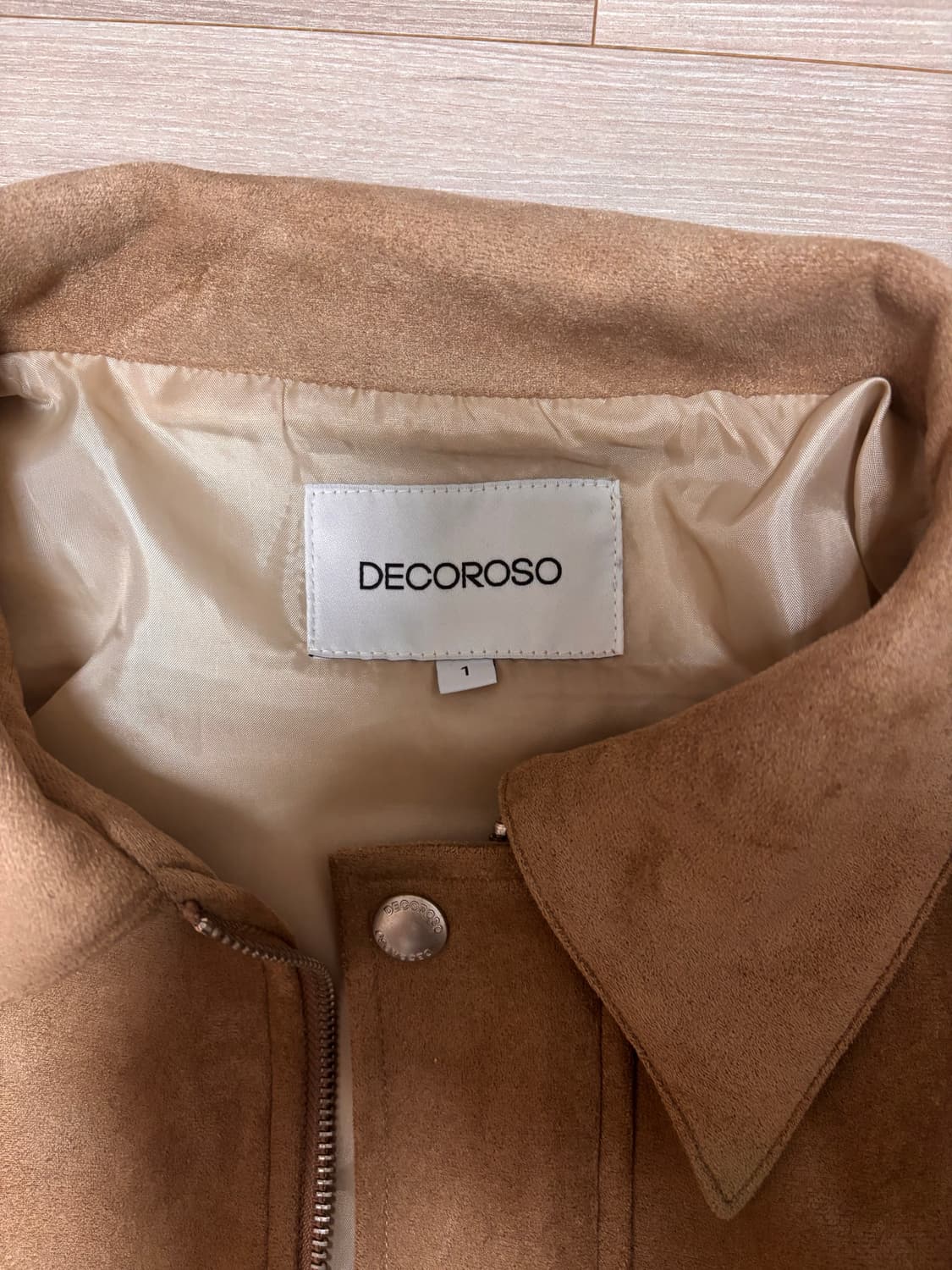 데꼬르소 스웨이드 자켓 상품이미지3