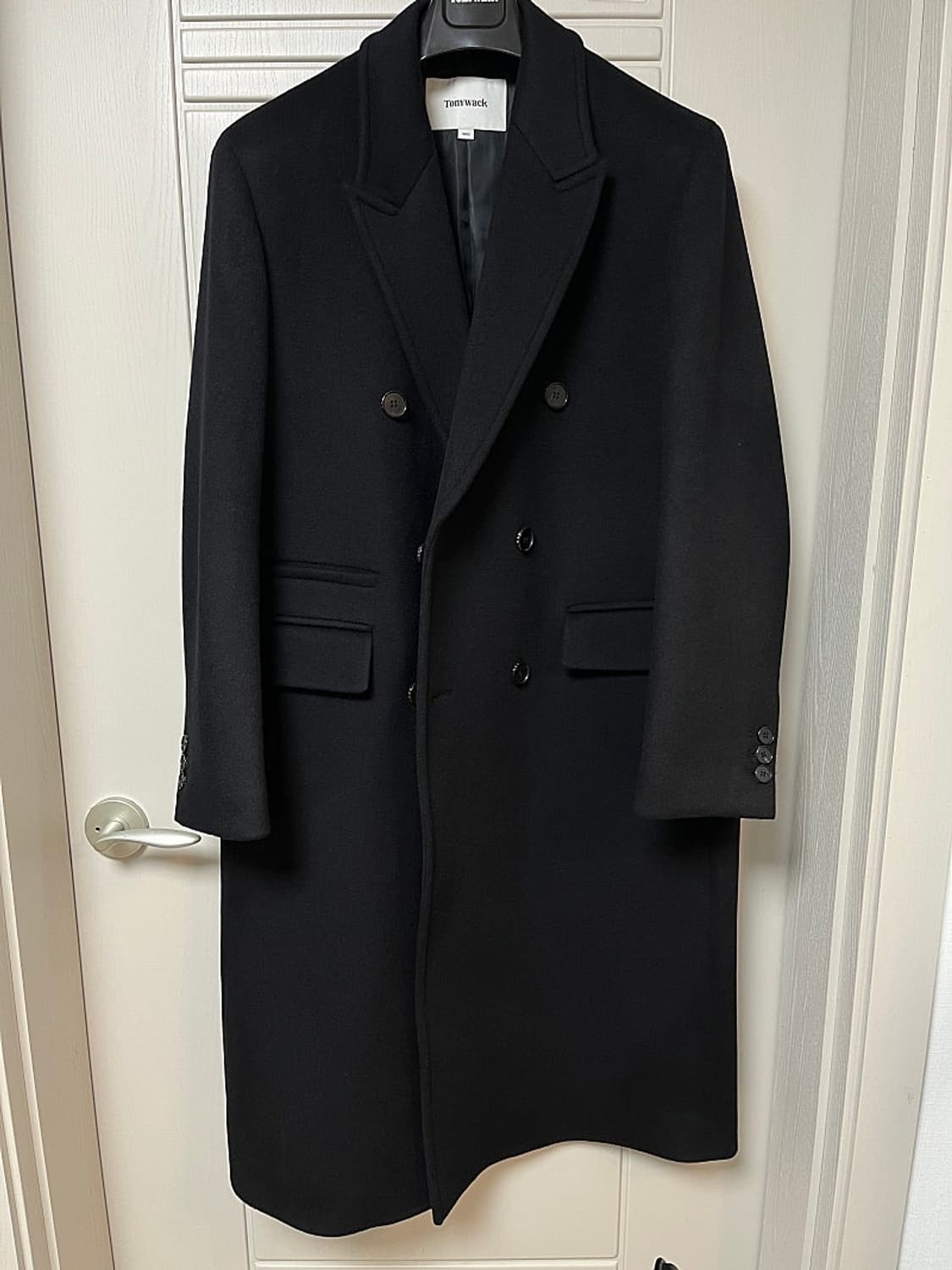 [L] 토니웩 코트 블랙 상품이미지1