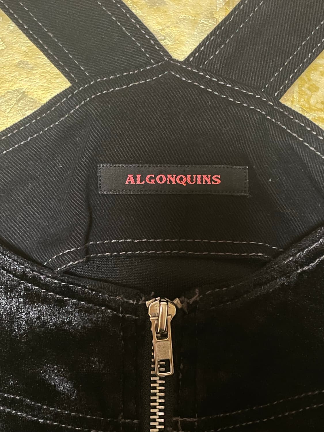 [새상품] 알곤퀸 데스노트 미사깔 벨벳 캉캉 맬빵 원피스 상품이미지2