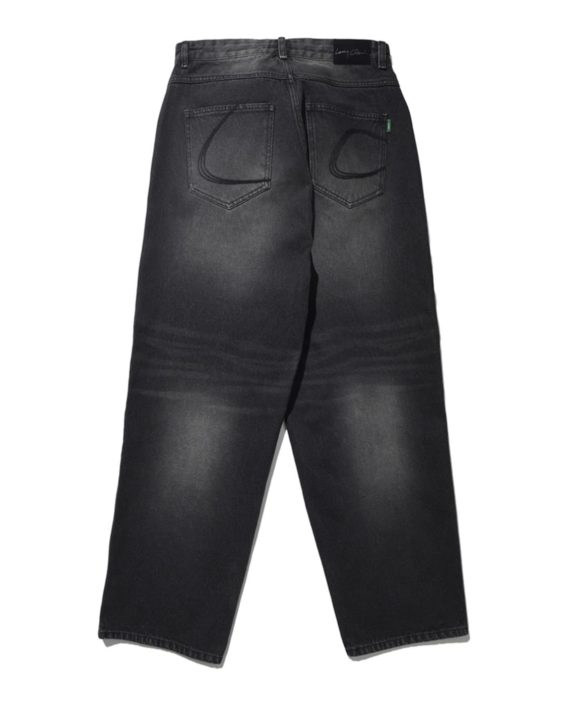 래리클락 빈티지 워시드 흑청 데님 L 상품이미지4