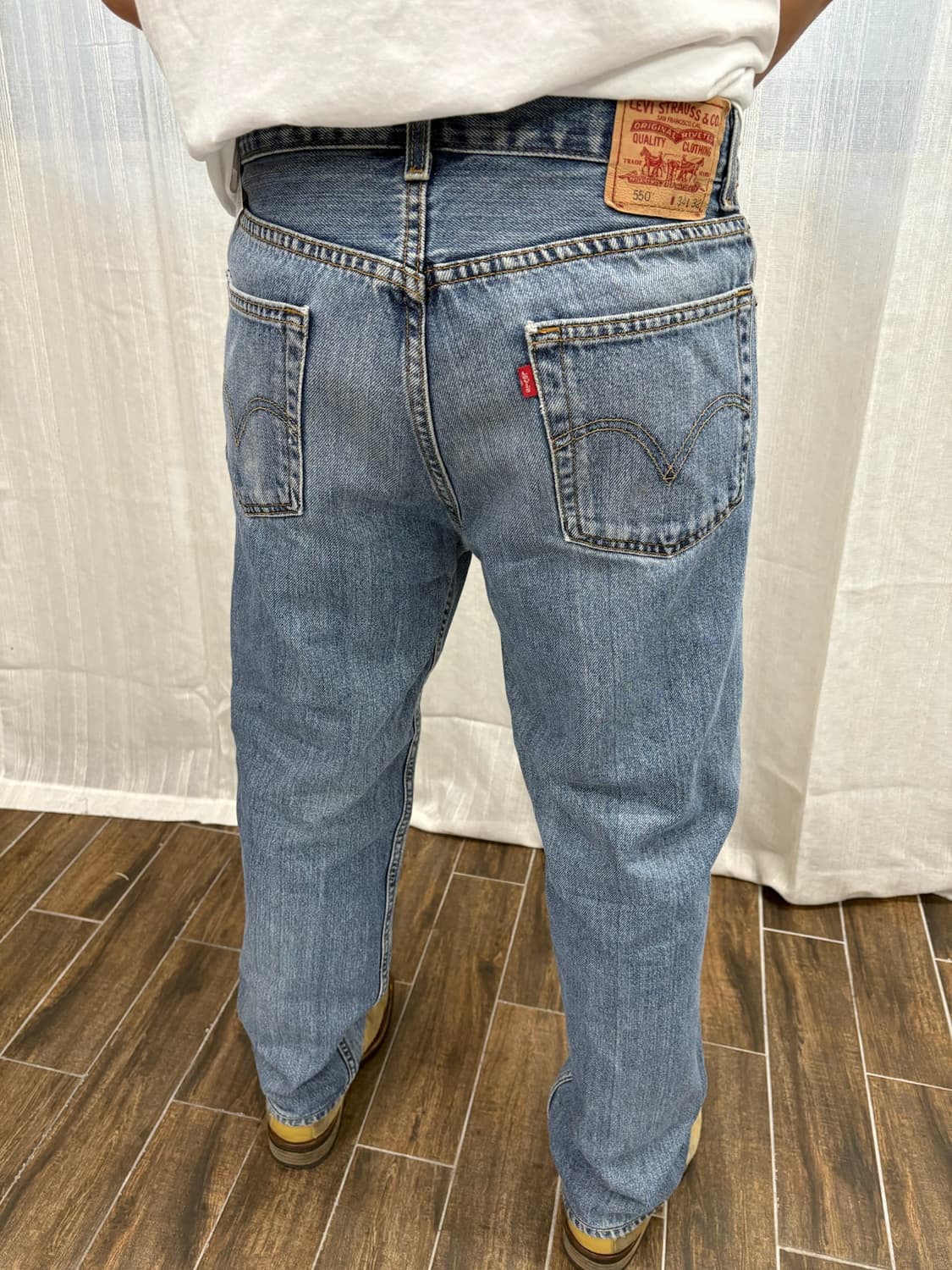 리바이스 550 릴랙스 핏 빈티지 데님 팬츠 Levi’s 550 Rela 상품이미지1