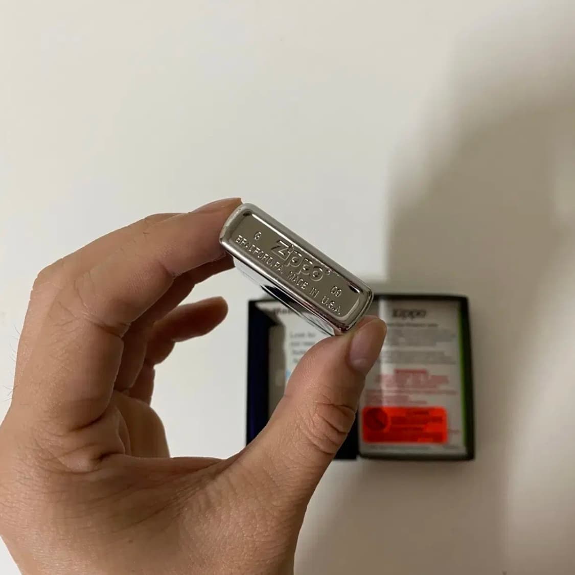 [Free] 08SS 슈프림 Supreme 지포 Zippo 라이터 실버 상품이미지4
