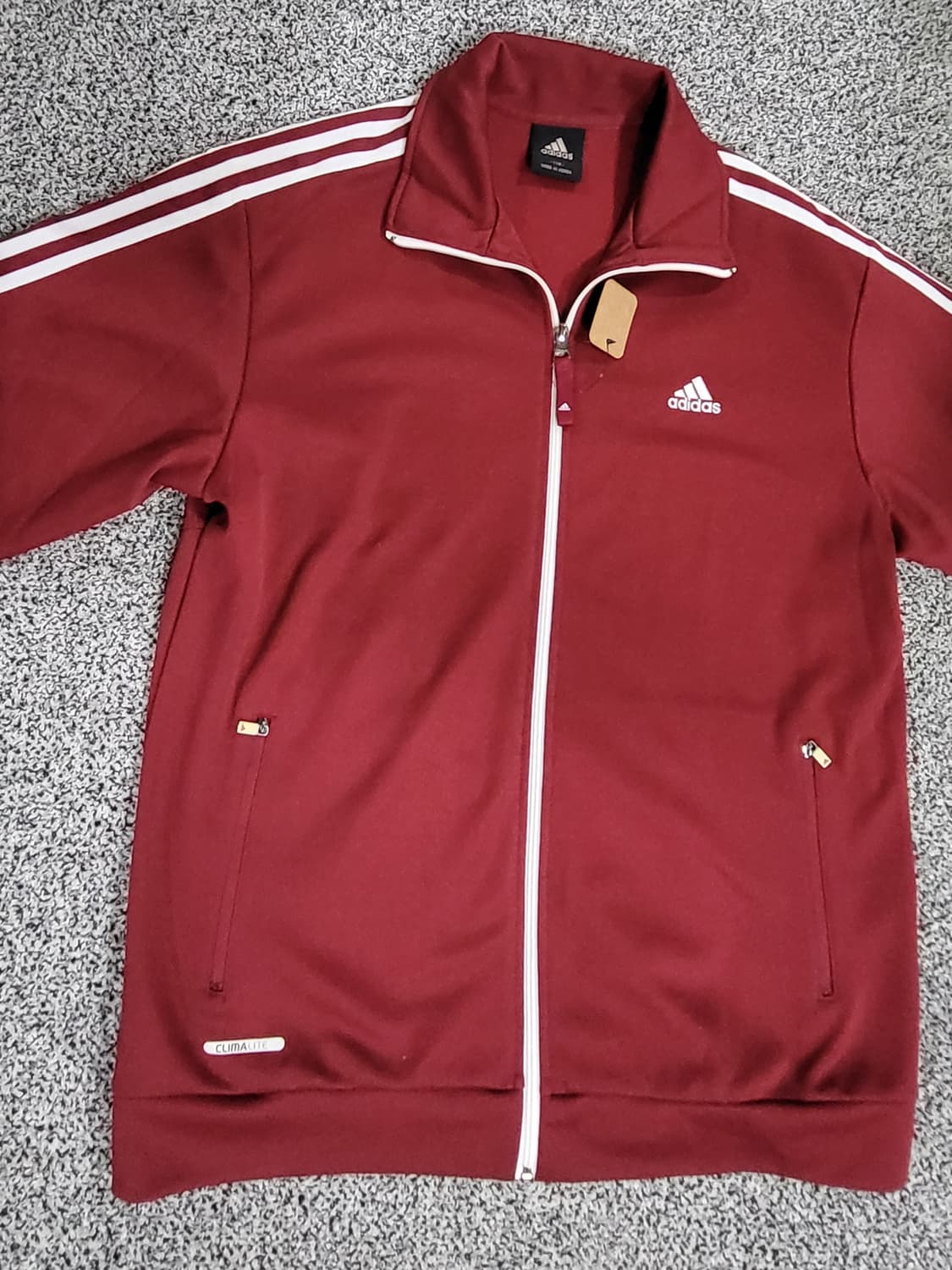 Adidas 버건디 트랙자켓 상품이미지2