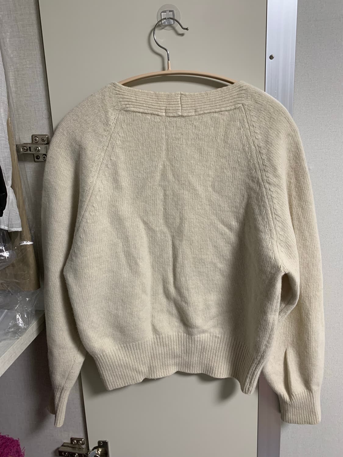 더버터크림 슬로코 캐시미어 니트 솔티드 상품이미지8