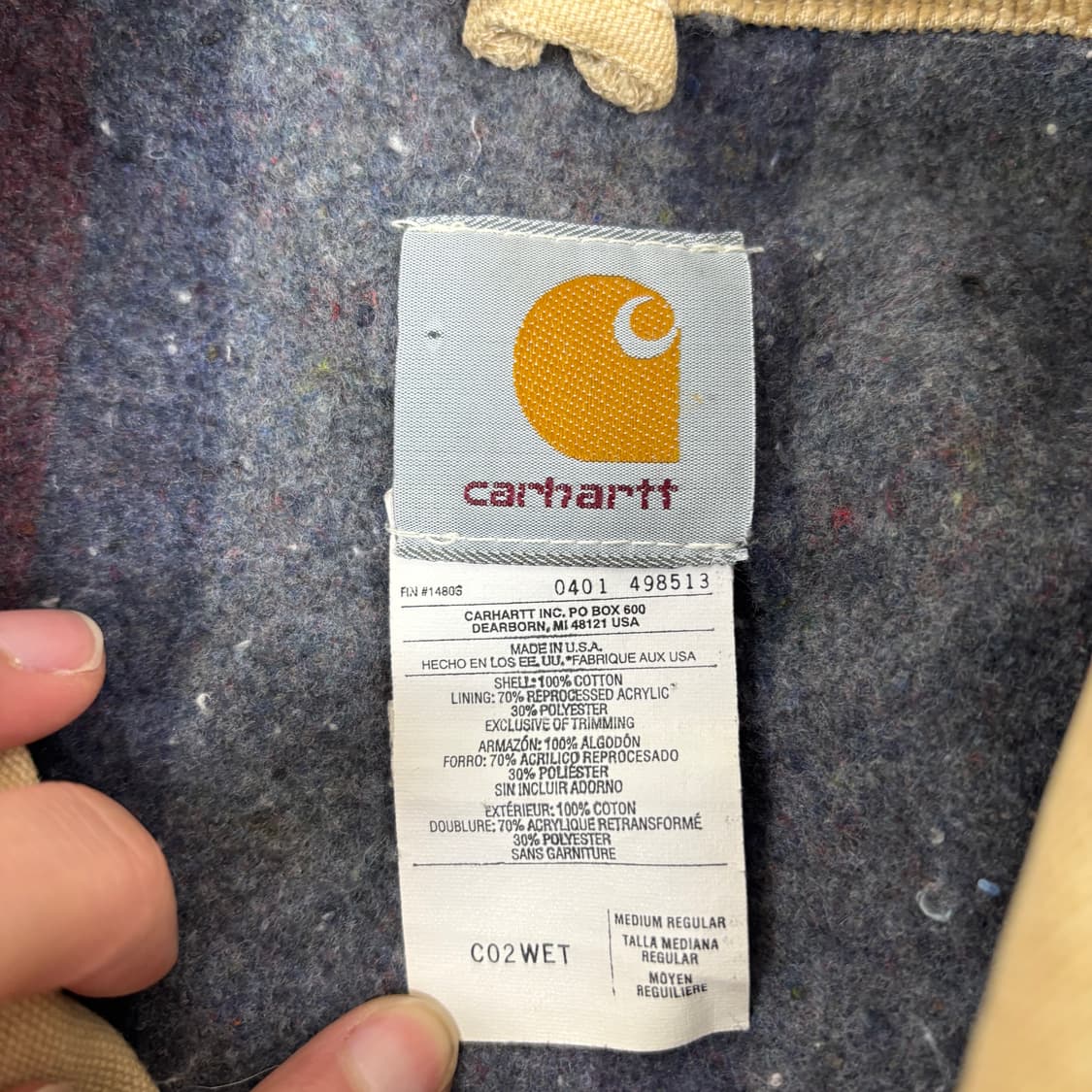 칼하트 C02 초어 자켓 상품이미지6