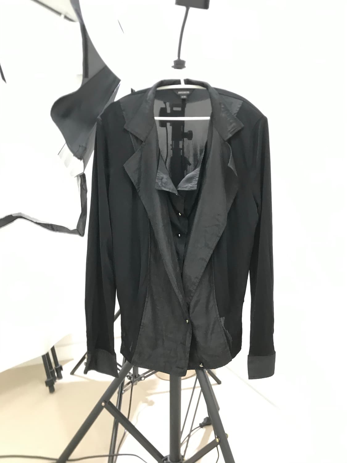 Thin layered jacket stud button blouse 상품이미지7