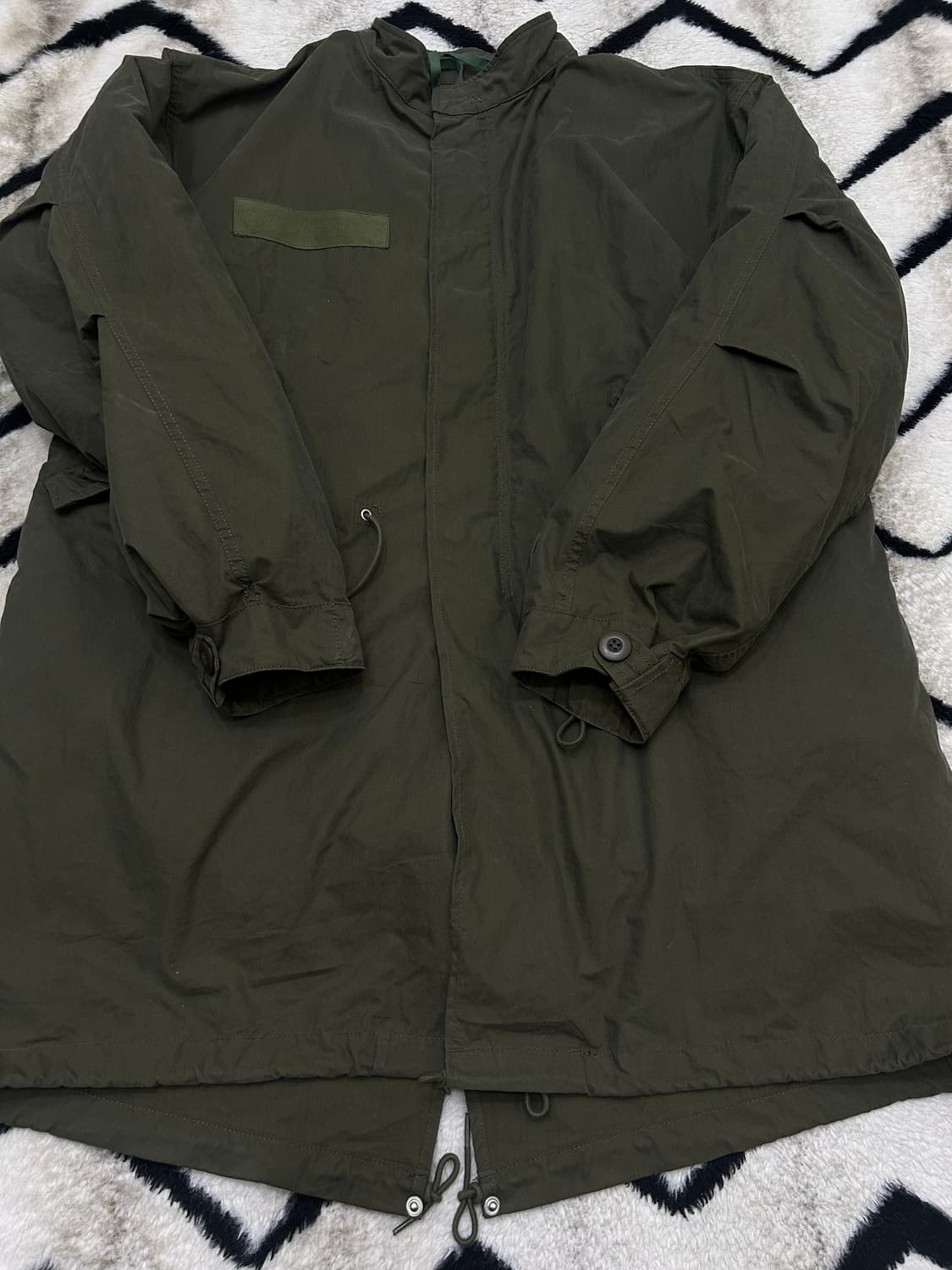 [S]라퍼지스토어 피쉬테일 야상 자켓/카키 상품이미지2