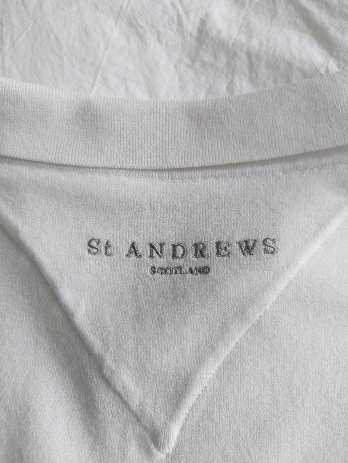 St. Andrews 카라넥 골프 니트 L 상품이미지5