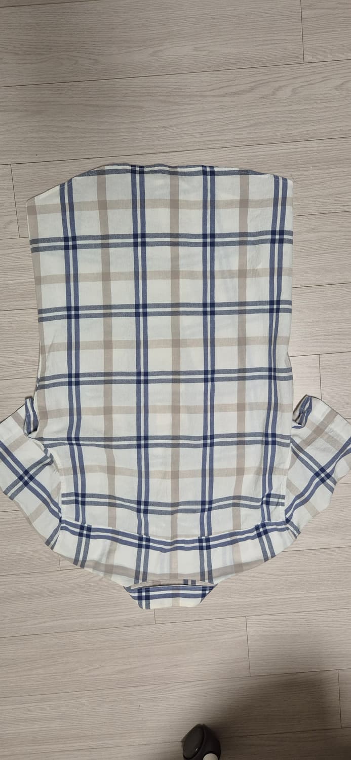 올젠 체크 반팔 와이셔츠 95 상품이미지6