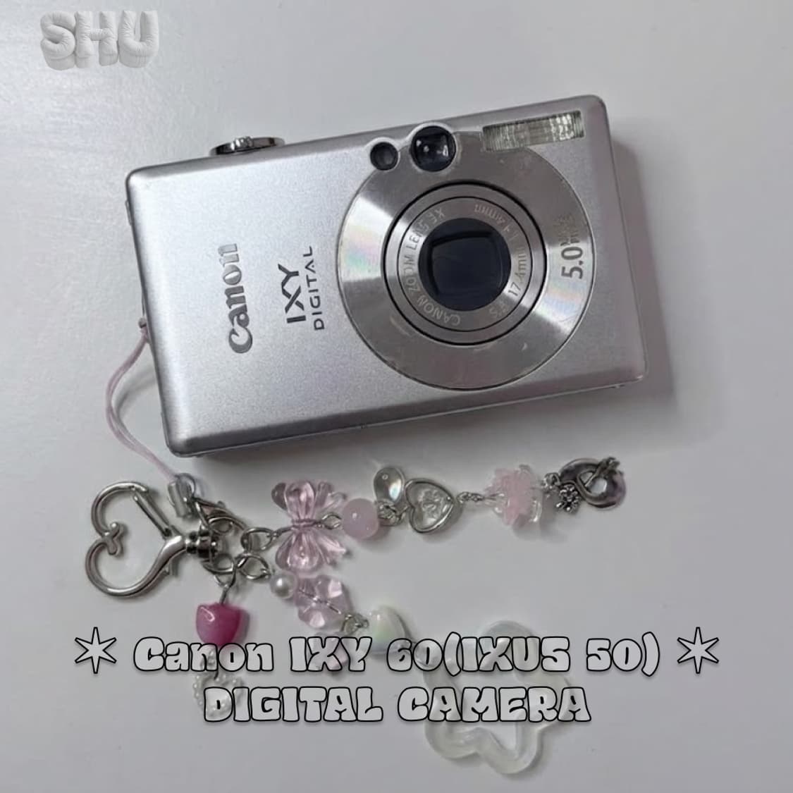 캐논 익시 IXY 60(익서스 IXUS 50) 빈티지 디카 실버 상품이미지1