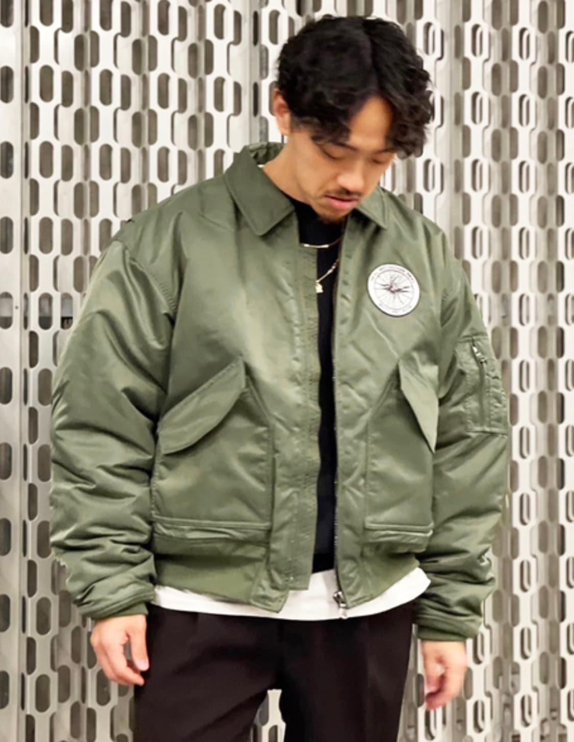BOTT 나일론 플라이트 자켓 / XXL 상품이미지9