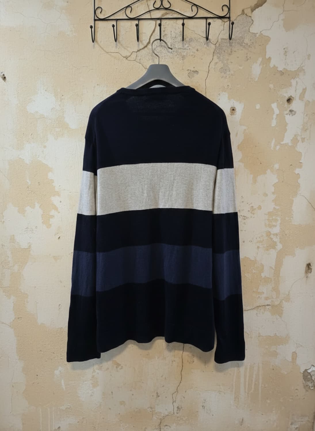 빈폴 남성 스트라이프 울 니트 110 상품이미지2