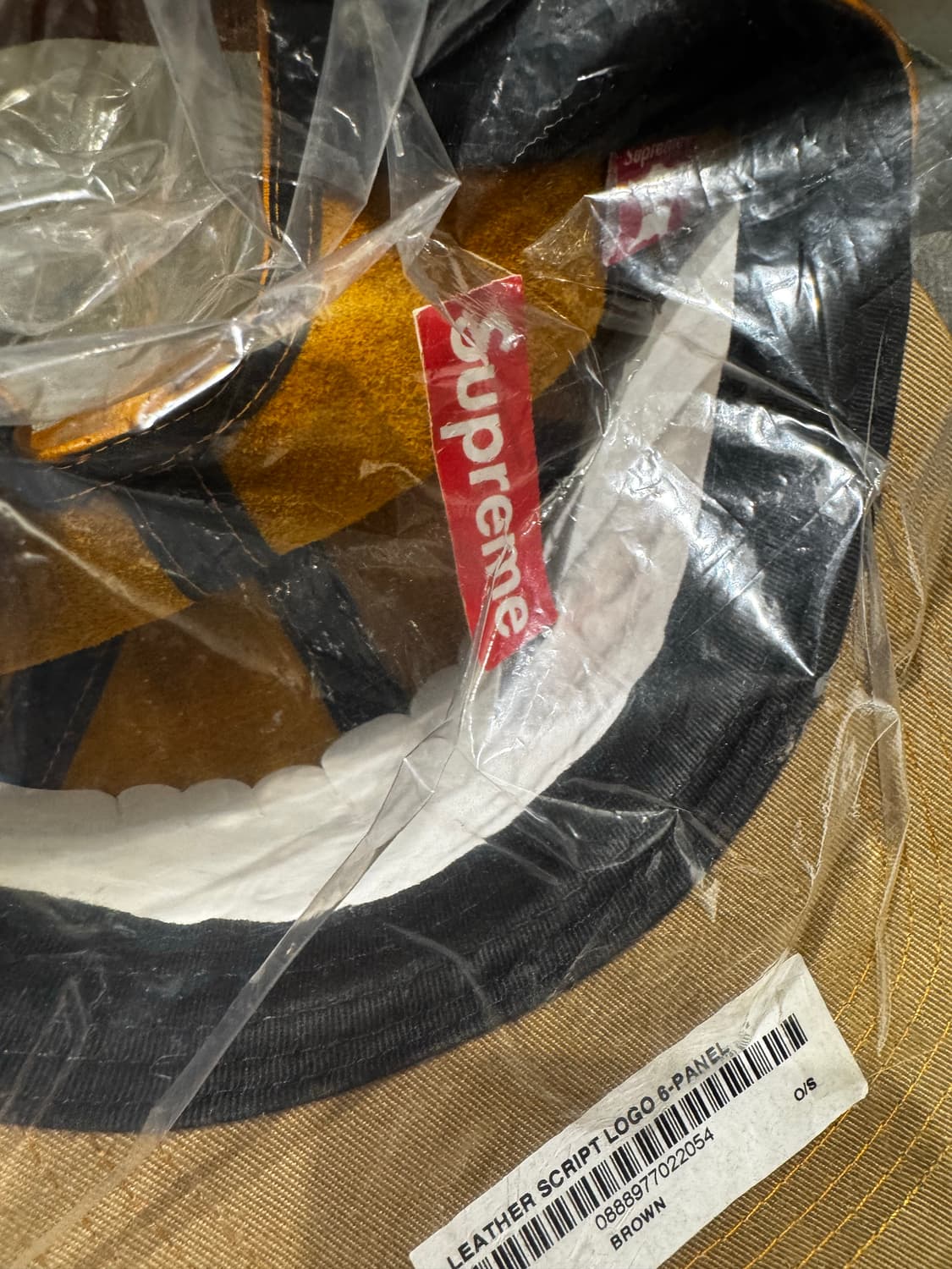 슈프림 14aw 레더 스크립트 새상품 상품이미지4